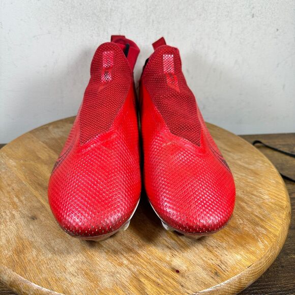 Nike Vapor Edge Pro 360 By You Cleats Red CU1440-992 Rare‎ Shoes Men's Size 8.5 - Picture 2 of 10